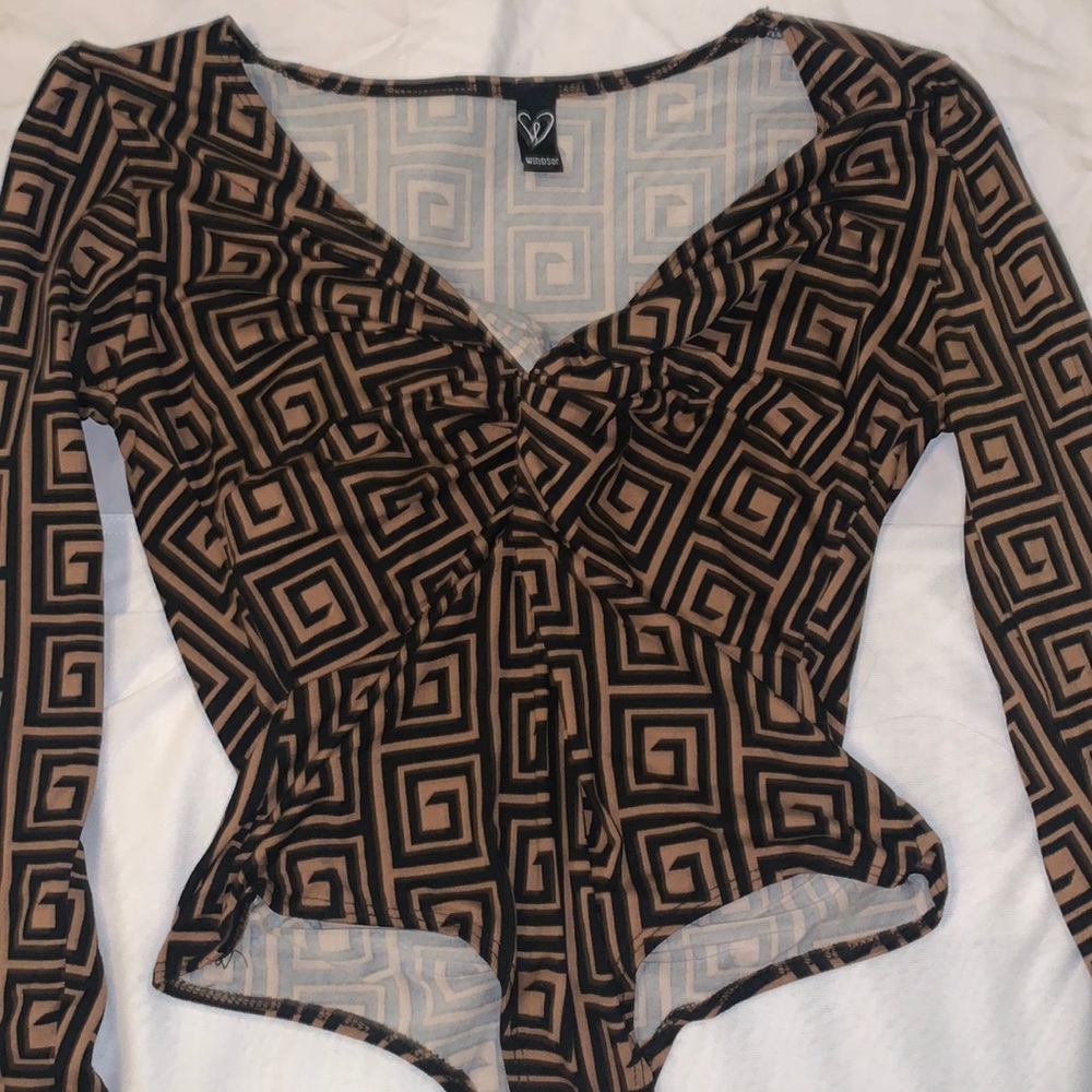 Windsor bodysuit top